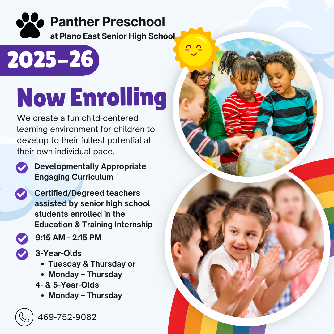 Panther Preschool 2025-26 Enrollment Link